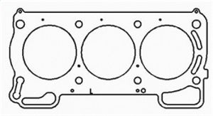 Cometic Subaru EZ30 Flat 6 3.0L 90mm Bore .040 inch MLS Head Gasket Left