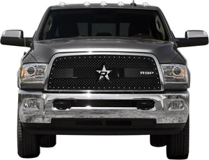 RBP RX-3 Series Studded Frame 1pc. Grille 13-17 Dodge Ram 2500/3500 - Black