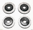 Wilwood Rotor Kit Front/Rear-Dimpled/Slotted 97-04 Corvette C5 All/ 05-13 C6 Base