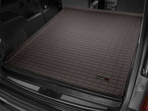 WeatherTech 2015+ Cadillac Escalade ESV / Chevrolet Suburban (Behind 2nd Row) Cargo Liners - Cocoa