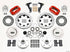 Wilwood Forged Dynalite Front Kit 11.75in Drilled Red 41-55 Cadillac