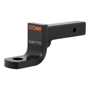 Curt Class 4 Ball Mount (2in Shank 12000lbs 4in Drop 9-3/8in Long)