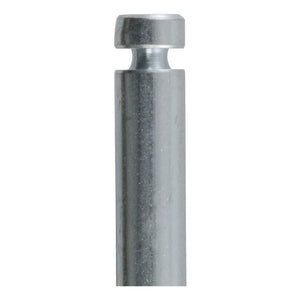 Curt 1/2in Hitch Pin w/Groove (1-1/4in Receiver Zinc Packaged)