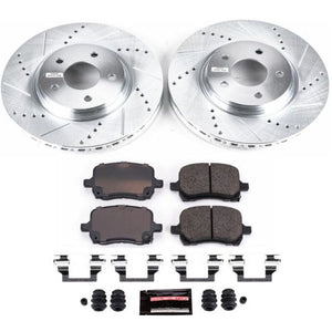 Power Stop 05-06 Chevrolet Cobalt Front Z23 Evolution Sport Brake Kit