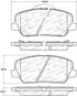 StopTech Street Brake Pads - Rear