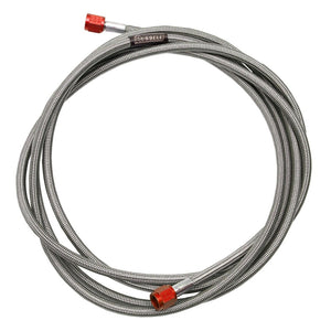 Russell Performance -3 AN 4-foot 90 Degree to Straight Pre-Made Nitrous and Fuel Line