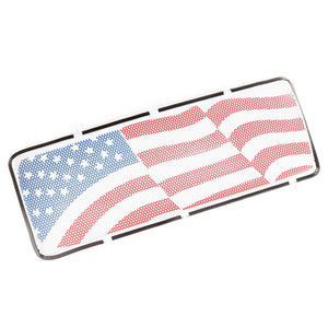 Rugged Ridge Grille Insert American Flag 07-18 Jeep Wrangler