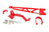 BMR 93-02 F-Body w/ DSL Torque Arm Tunnel Mount (For Long Tube Headers) - Red
