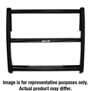 Go Rhino 17-19 Ford F-250/F-350 Super Duty 3000 Series StepGuard - Black (Center Grille Guard Only)