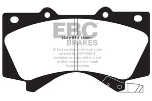 EBC Brakes Bluestuff Street and Track Day Brake Pads