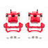 Power Stop 99-03 Mazda Protege Front Red Calipers w/Brackets - Pair
