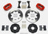 Wilwood Forged Dynalite Front Hat Kit 12.19in Red 90-99 Civic w/240 mm Disc