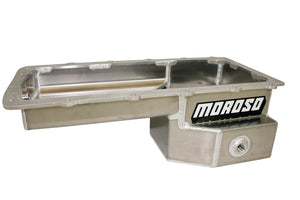 Moroso Ford 5.0 Coyote (w/Rear Sump) Drag Race Baffled Wet Sump 9qt Aluminum Oil Pan