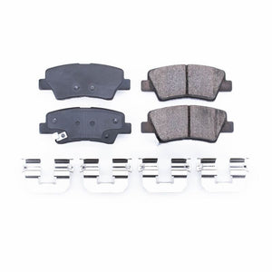 Power Stop 16-19 Hyundai Tucson Rear Z17 Evolution Ceramic Brake Pads w/Hardware