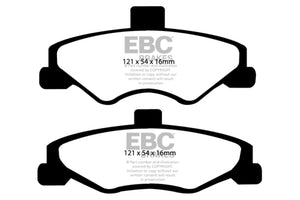 EBC 98-02 Chevrolet Camaro (4th Gen) 3.8 Ultimax2 Rear Brake Pads