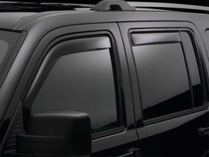 WeatherTech 13+ Nissan Sentra Front and Rear Side Window Deflectors - Dark Smoke