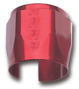 Russell Performance -6 AN Anodized Red Tube Seal Hose End For 5/16in Fuel Hose