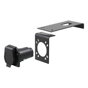 Curt Connector Bracket Mount for 7-Way Bracket (Packaged)