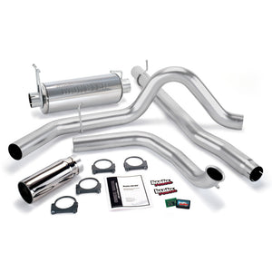 Banks Power 99-03 Ford 7.3L Git-Kit - SS Single Exhaust w/ Chrome Tip