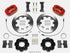 Wilwood Forged Dynalite Front Hat Kit 12.19in Red 2016-Up Mazda MX5 Miata w/ Lines
