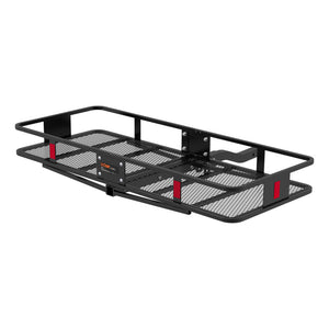 Curt 60in x 24in Basket-Style Cargo Carrier (Folding 2in Shank)