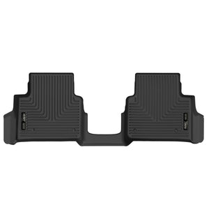 Husky Liners 21-23 Jeep Grand Cherokee L 2nd Row Bucket Seats X-act Contour Rear Floor liner (Black)