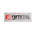 Grams Performance 60in x 20in Vinyl Shop Banner - Silver