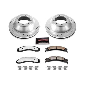 Power Stop 17-18 Ford E-450 Super Duty Rear Z36 Truck & Tow Brake Kit