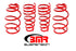 BMR 10-15 5th Gen Camaro V6 Lowering Spring Kit (Set Of 4) - Red