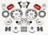 Wilwood Forged Dynalite Front Kit 11.75in Red 41-55 Cadillac