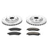 Power Stop 06-07 Cadillac CTS Front Z23 Evolution Sport Brake Kit