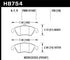 Hawk 10-16 Mercedes-Benz E350 / 12-16 Mercedes-Benz SLK350 HPS Street Front Brake Pads