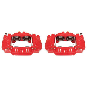 Power Stop 03-09 Toyota 4Runner Front Red Calipers w/o Brackets - Pair