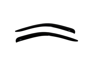 AVS 05-10 Dodge Dakota Quad Cab Ventvisor Outside Mount Window Deflectors 2pc - Smoke