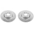 Power Stop 12-18 Fiat 500 Front Evolution Drilled & Slotted Rotors - Pair