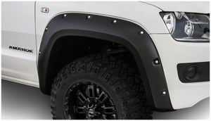 Bushwacker 11-18 Volkswagen Amarok Pocket Style Flares 2pc - Black