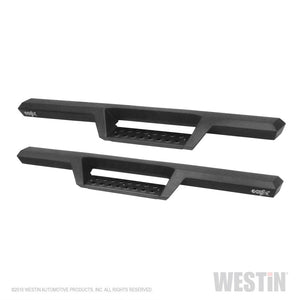 Westin/HDX 07-17 Jeep Wrangler 2Dr Drop Nerf Step Bars - Textured Black