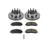 Power Stop 2012 Ford F-350 Super Duty Front Autospecialty Brake Kit