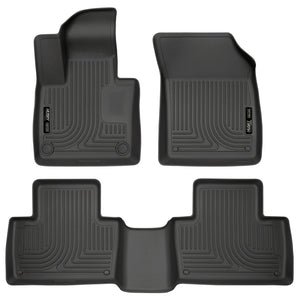 Husky Liners 2016 Volvo XC90 Classic Style Front and Rear Black Floor Liners