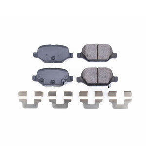 Power Stop 12-17 Fiat 500 Rear Z17 Evolution Ceramic Brake Pads w/Hardware