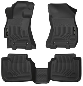 Husky Liners 2015 Subaru Legacy/Outback Weatherbeater Black Front & 2nd Seat Floor Liners