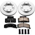 Power Stop 90-00 Chevrolet K3500 Front Z17 Evolution Geomet Coated Brake Kit