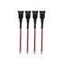 BLOX Racing Injector Pigtail Ev1 Female - Set Of 4