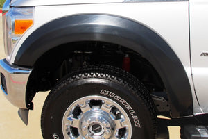 Lund 11-16 Ford F-250 Ex-Extrawide Style Textured Elite Series Fender Flares - Black (2 Pc.)