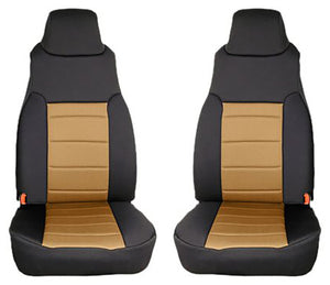 Rugged Ridge Neoprene Front Seat Covers 97-02 Jeep Wrangler TJ