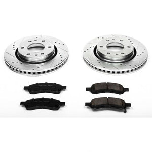 Power Stop 06-07 Buick Rainier Front Z23 Evolution Sport Brake Kit