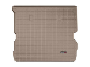 WeatherTech 2017+ Land Rover Discovery Cargo Liners - Tan (w/ 4 Zone Climate Control)