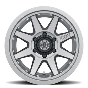 ICON Rebound Pro 17x8.5 6x135 6mm Offset 5in BS 87.1mm Bore Titanium Wheel