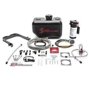 Snow Performance 08-15 Evo Stg 2 Boost Cooler Water Injection Kit w/SS Braid Line & 4AN Fittings