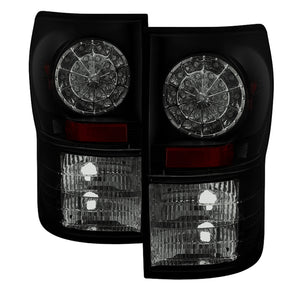 Spyder Toyota Tundra 07-13 LED Tail lights Black Smoke ALT-YD-TTU07-LED-BSM